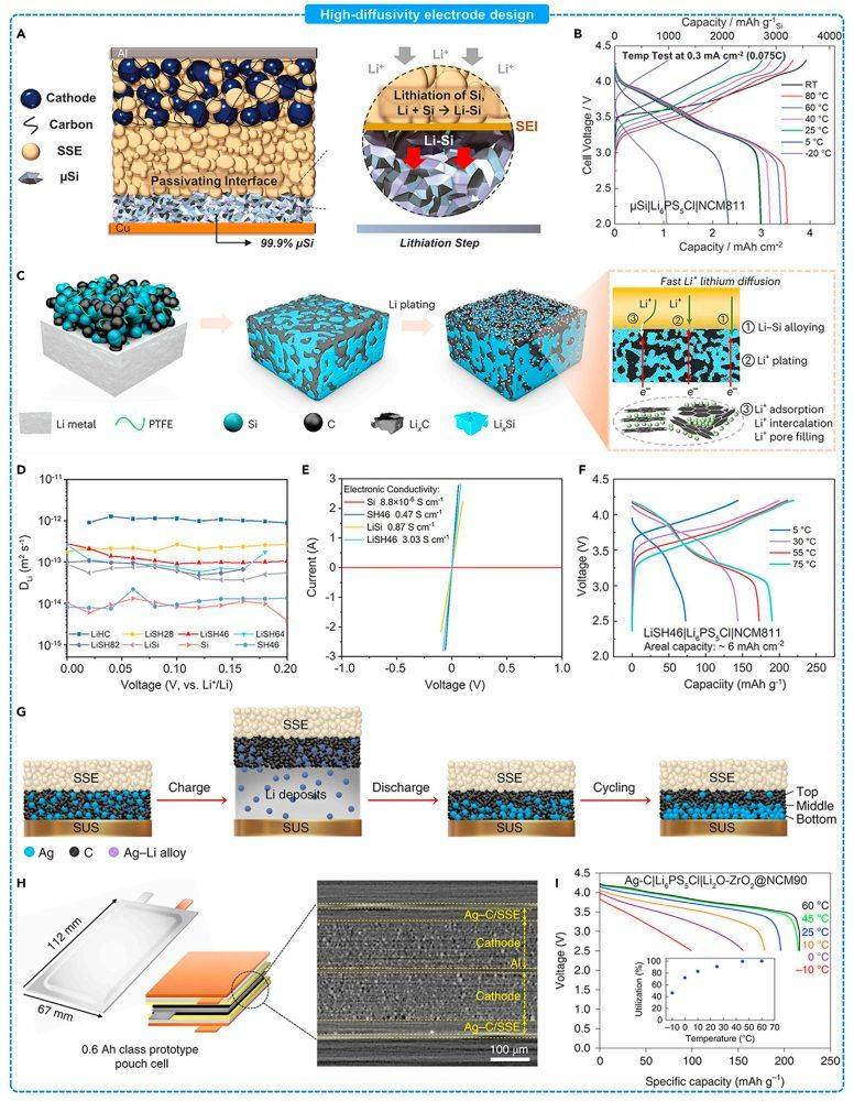 低温全固态电池的材料和化学设计_性能_电解质_界面