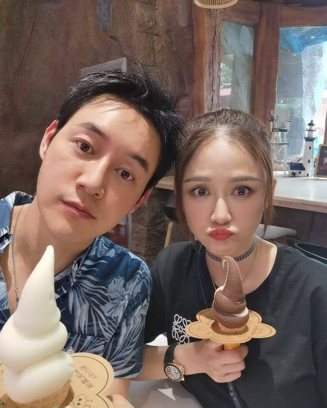 陈乔恩绯闻男友晒二人亲密合影,玩过山车吃冰激凌,丝毫不怕艾伦吃醋