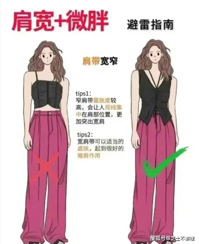 肩宽微胖身材女生怎么穿最好看?