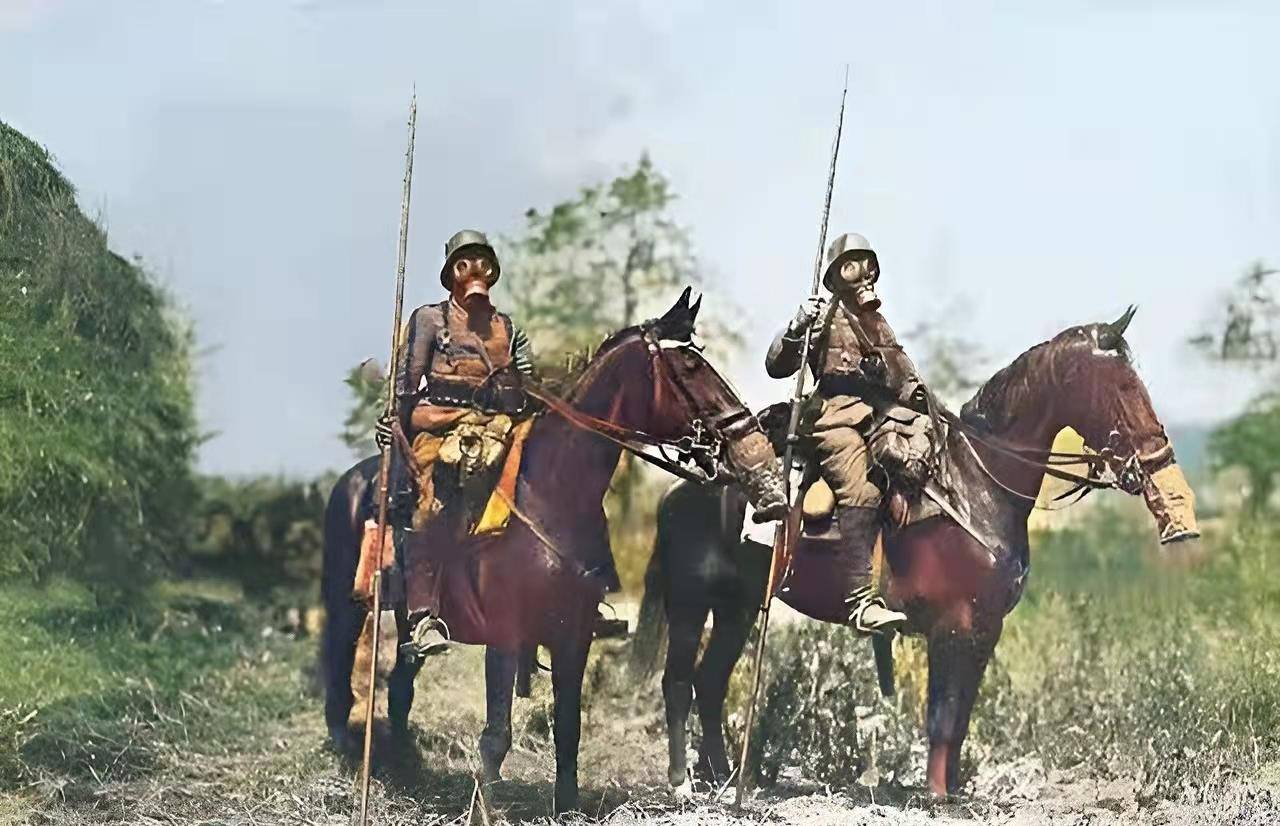 二战老照片:德军用闪电战53天占领巴黎,黑人士兵惊恐看着镜头_法国