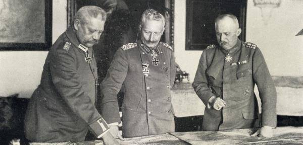 原创普法战争的战争英雄一战里的德国统帅战后德国的总统兴登堡