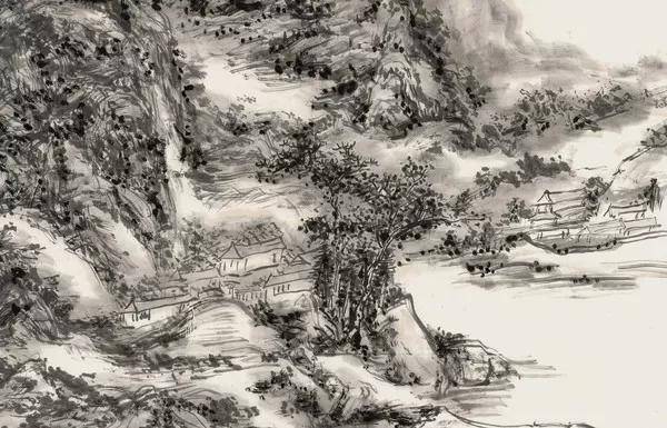 近现代字画市场价格参考黄宾虹新安江纪游