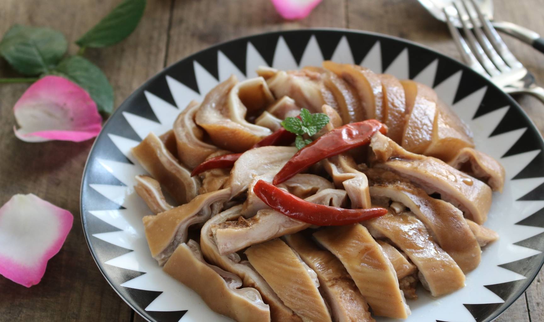 猪肚_食材_卤制