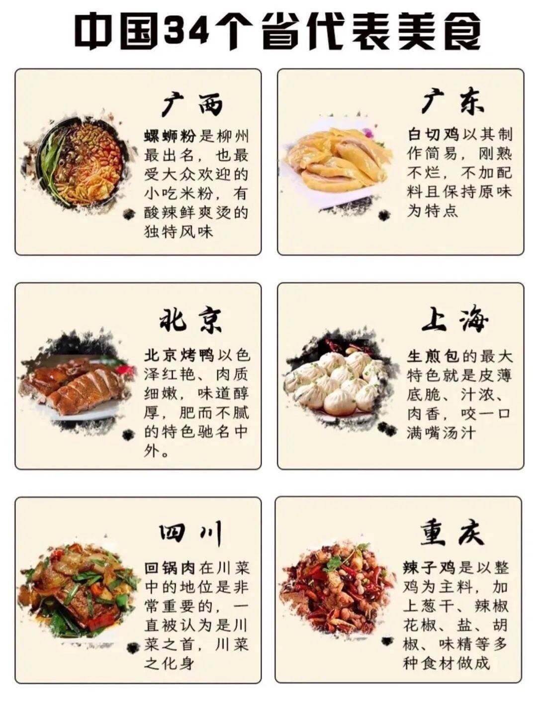 中国十大美食名称图片