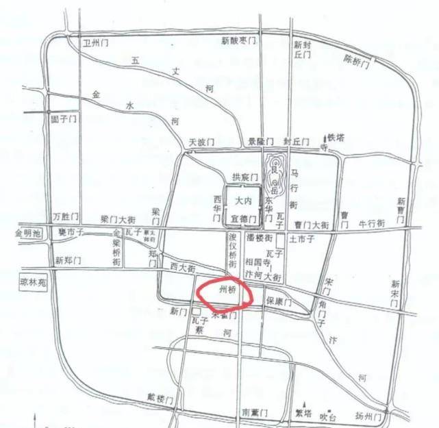 原创屡经掩埋和摧毁州桥依然是开封的地标