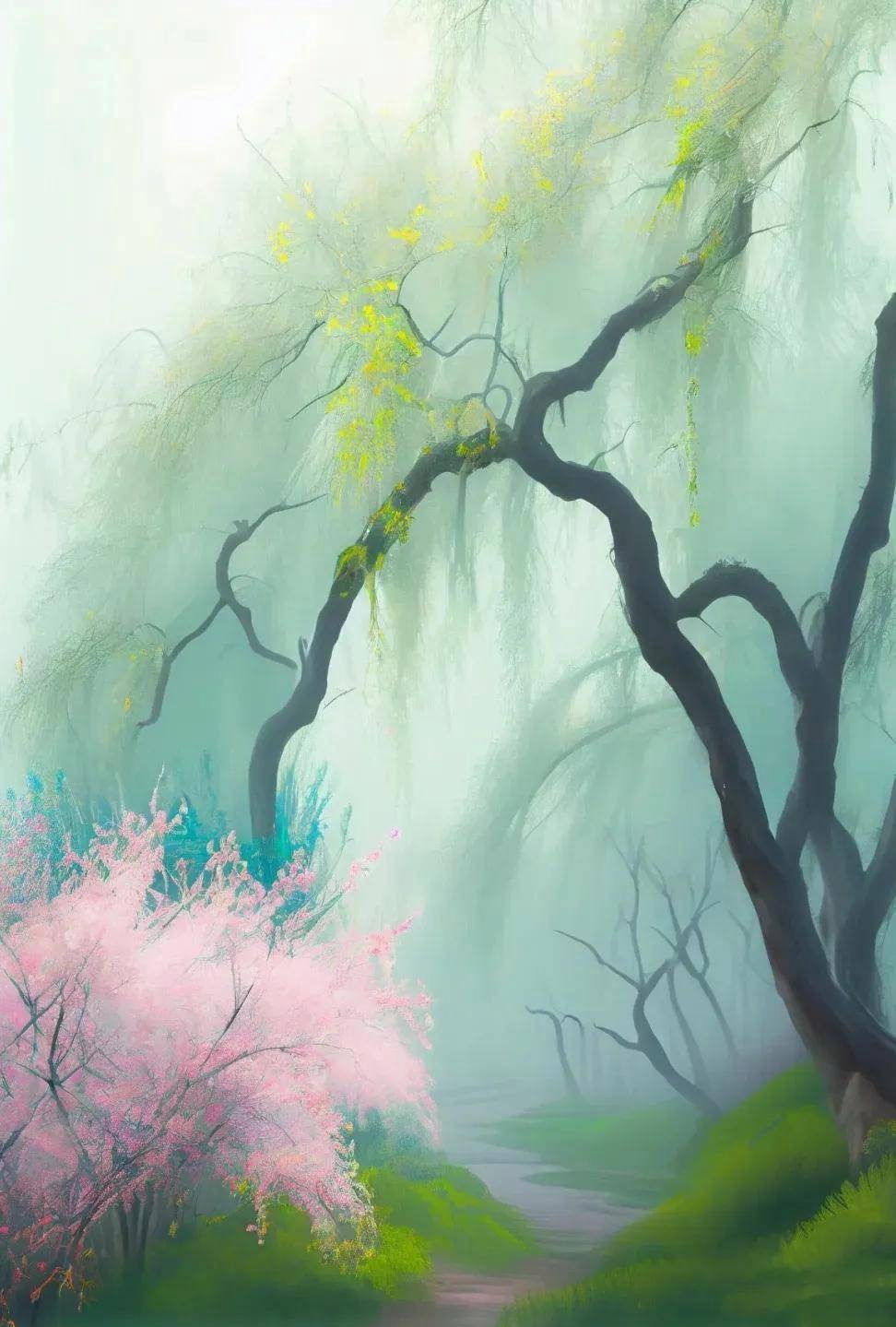 民间游戏"荡秋千",7首诗词,谁在秋千,笑里轻轻语