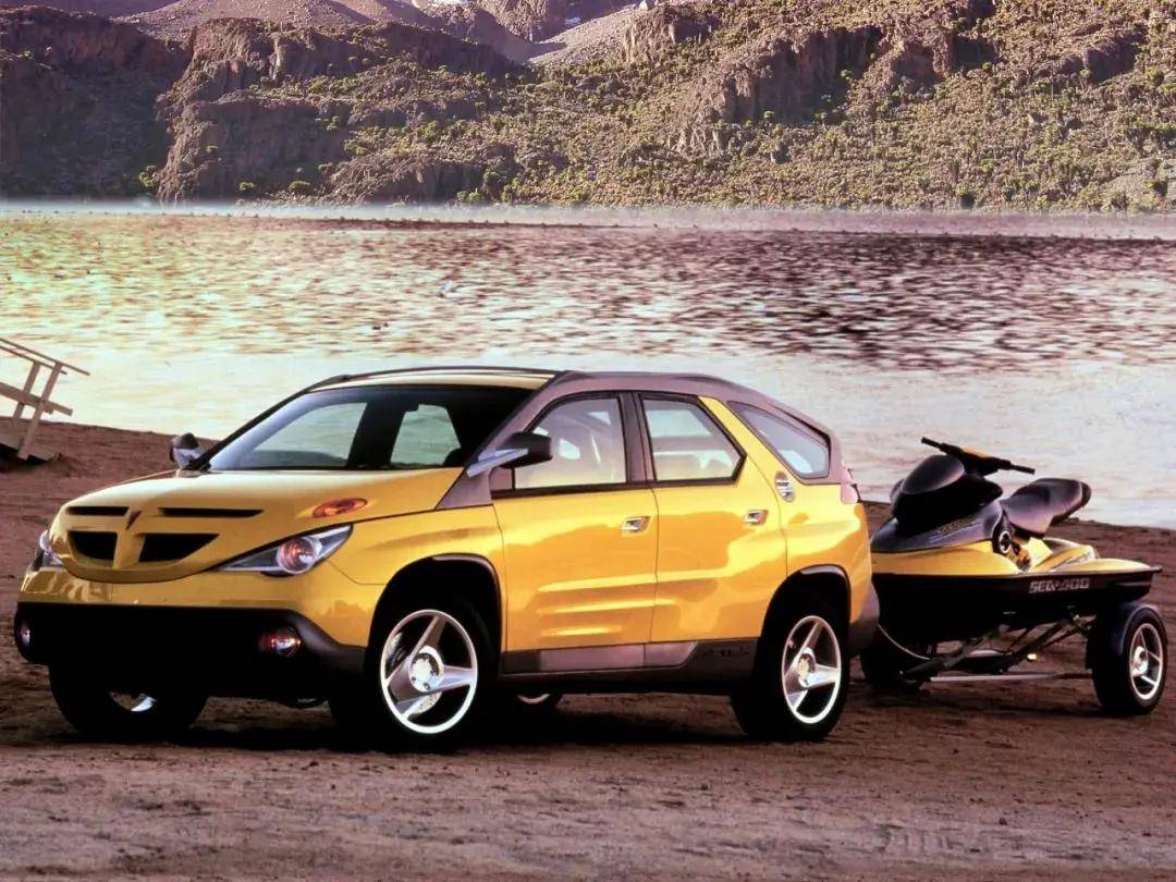 20年前的庞蒂亚克"轿跑"suv——pontiac aztek_车型_通用_设计