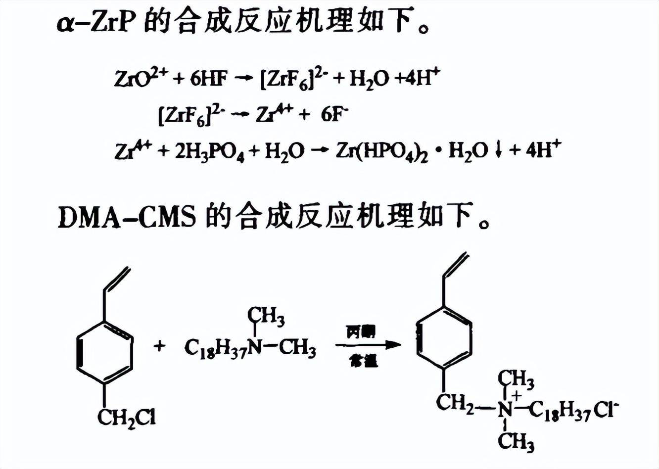 聚苯乙烯修飾α磷酸鋯的合成與表徵