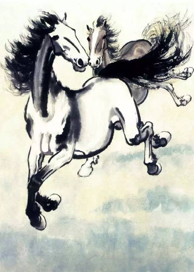 中国八大国画大师-代表作-书画名家_黄胄_徐悲鸿_金鱼