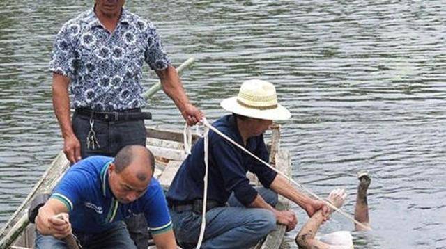 黄河捞尸人真实图片