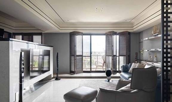 186平乡村风休闲宅,电视墙当沙发有创意,餐厅设计让人心动不已_客厅