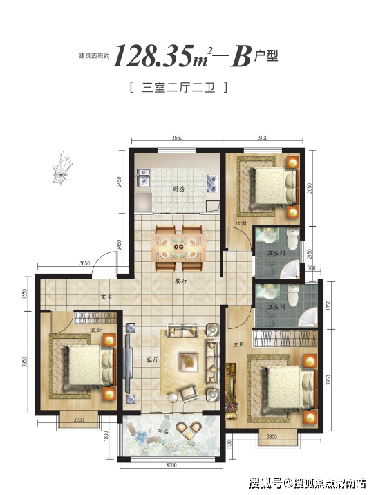 广青东府纯板小高层设计,打造一梯一户低密舒居,坐拥南北通透的格局