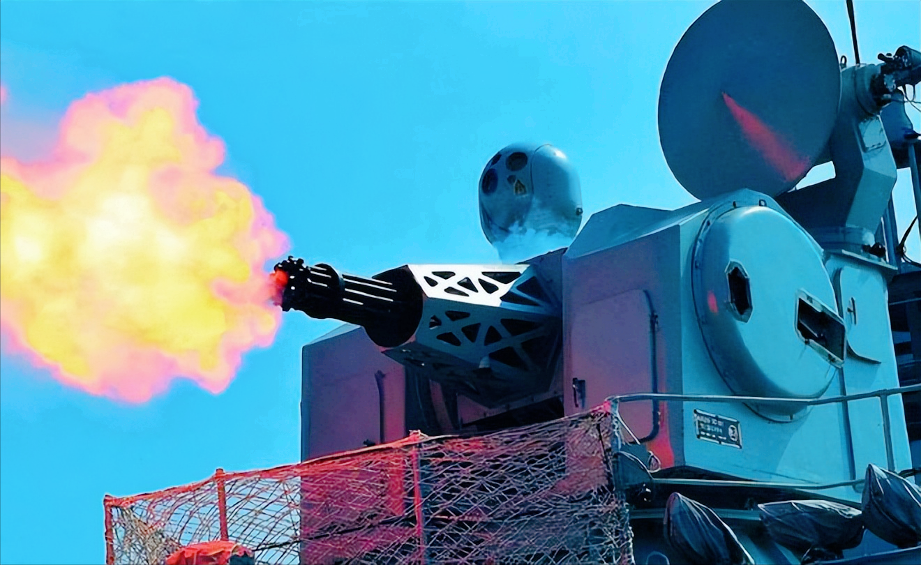 原创中国最强近防炮亮相射程达到5000米速射每分钟11000发