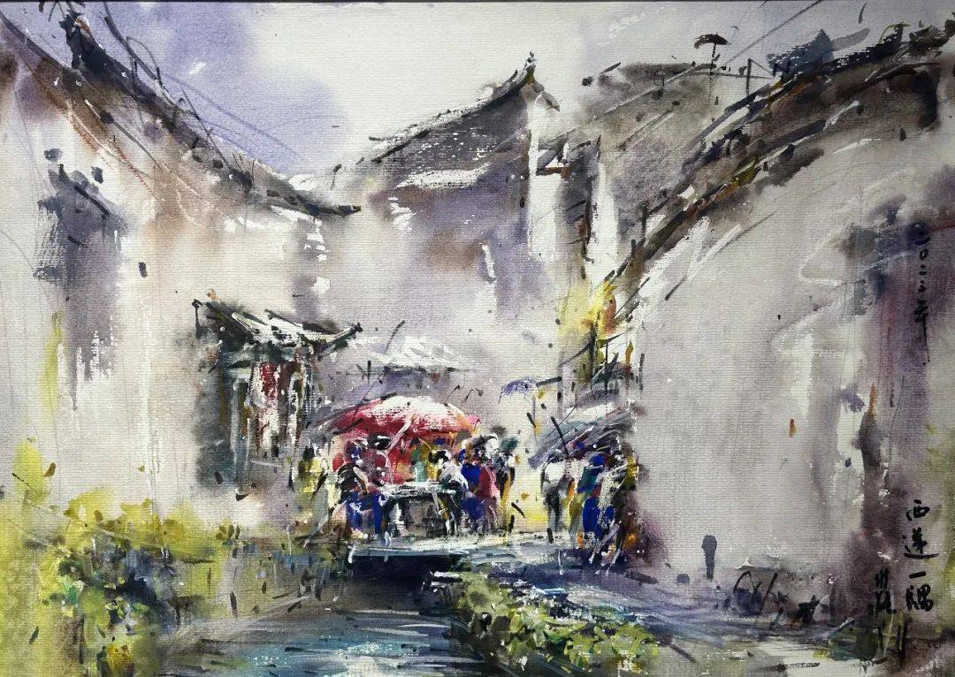 【展览预告】艺动中国——2024中国黟县宏村,西递国际水彩艺术季即将