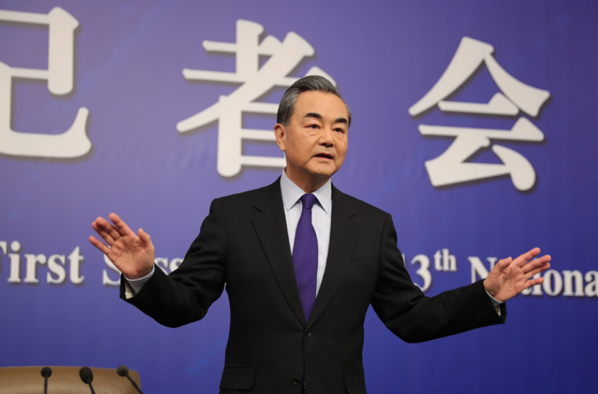 原创王毅外长谈巴以冲突至今无法制止人类的悲剧文明的耻辱