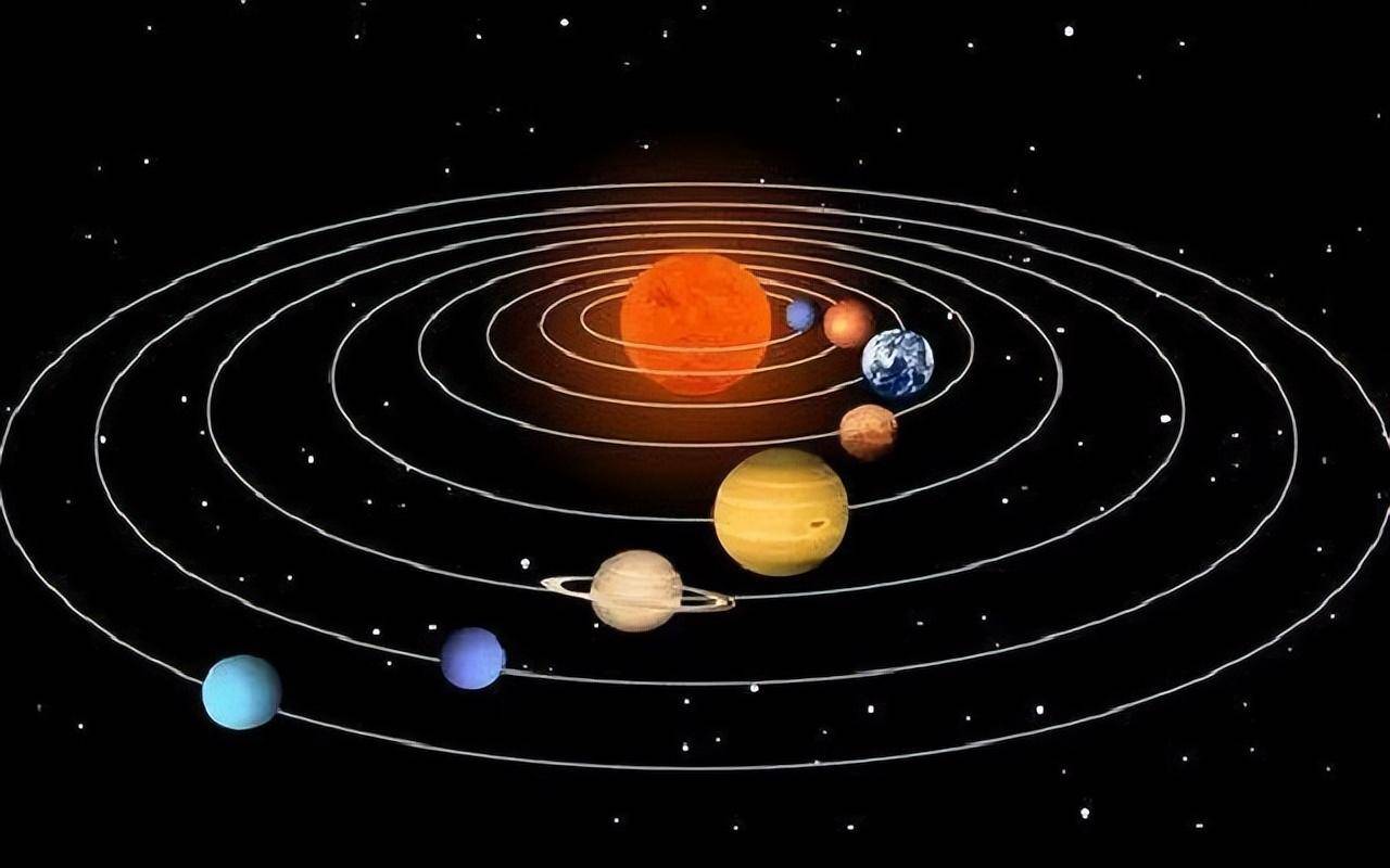 原创太阳系内行星奇怪的排列方式四颗岩石行星和四颗气态行星