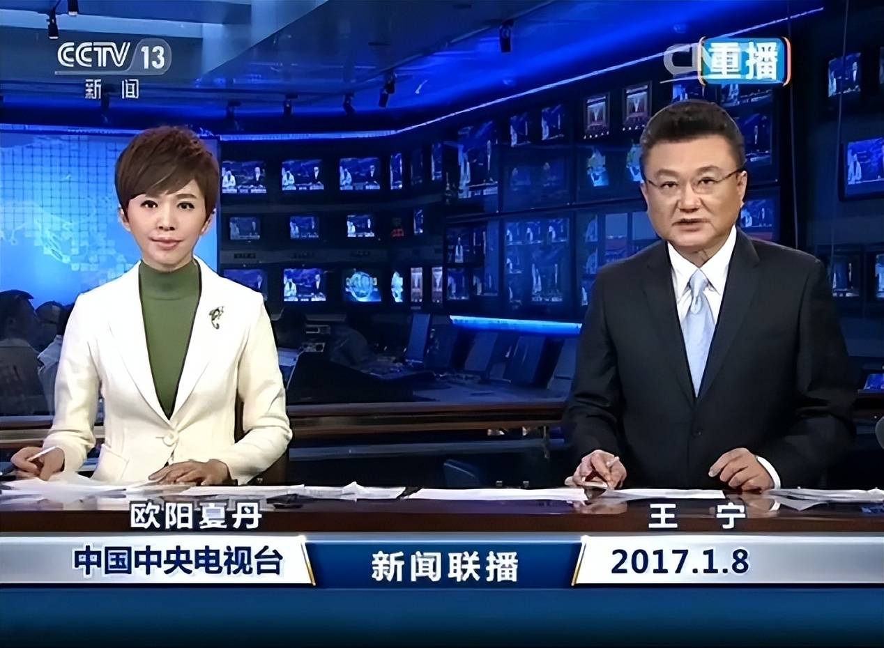 《新闻联播》,男主播王宁在《新闻联播》主播台工作了整整28年之久