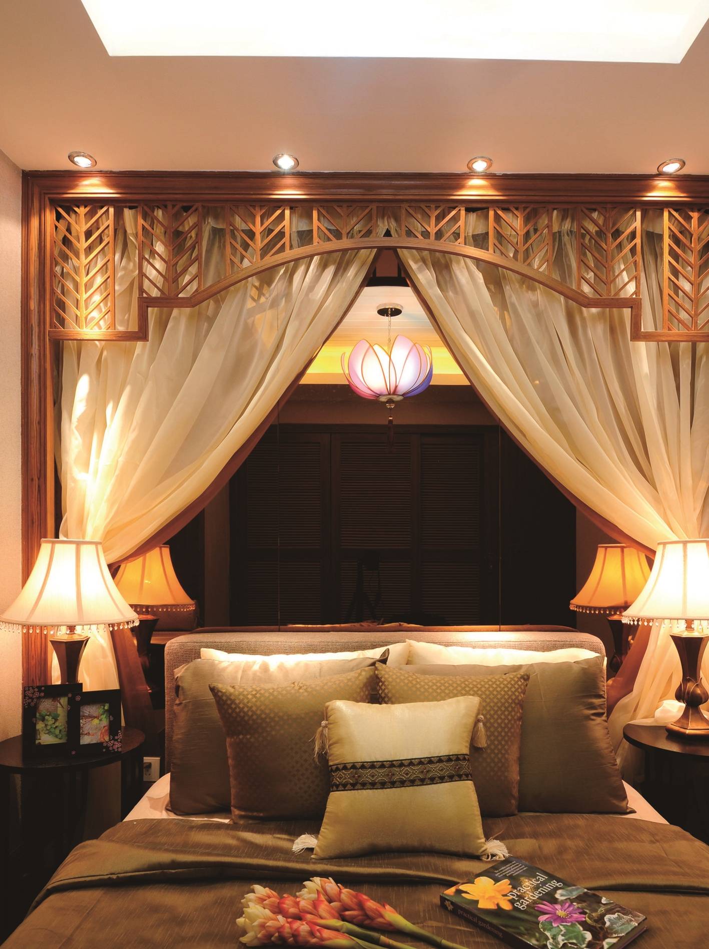 原创面积95平米的房子好不好东南亚风格装修案例中洲锦城湖岸装修