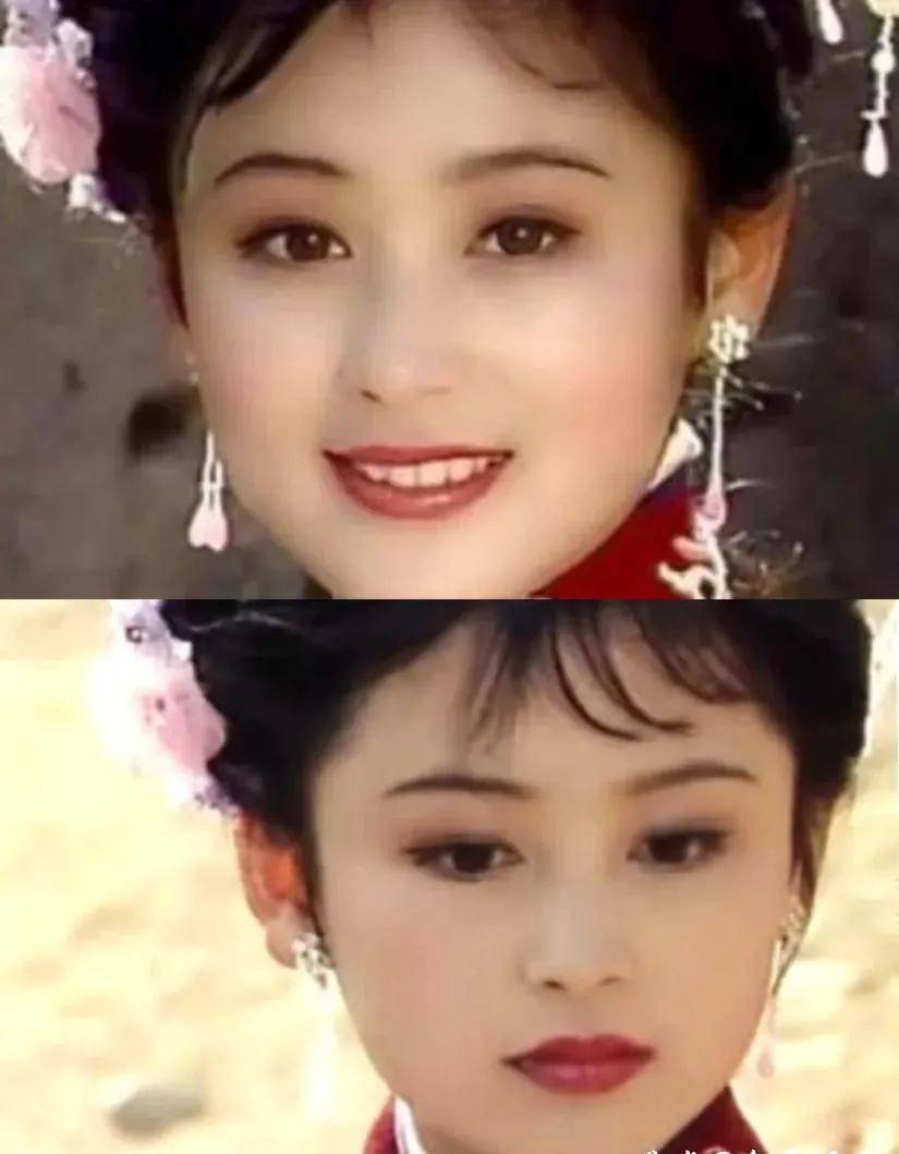陈红陈红古装美照陈红曹颖曹颖的长相也很有特点,似蹙非蹙的眉毛让她