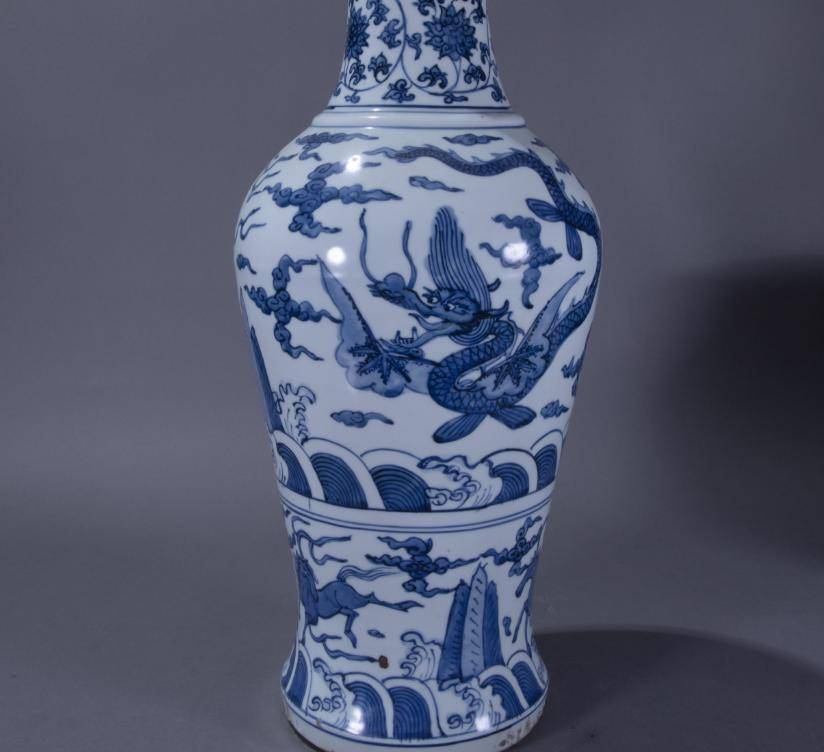 青花瓷的蓝色花纹,究竟是怎么形成的?看完涨知识了!_瓷器_釉料_过程