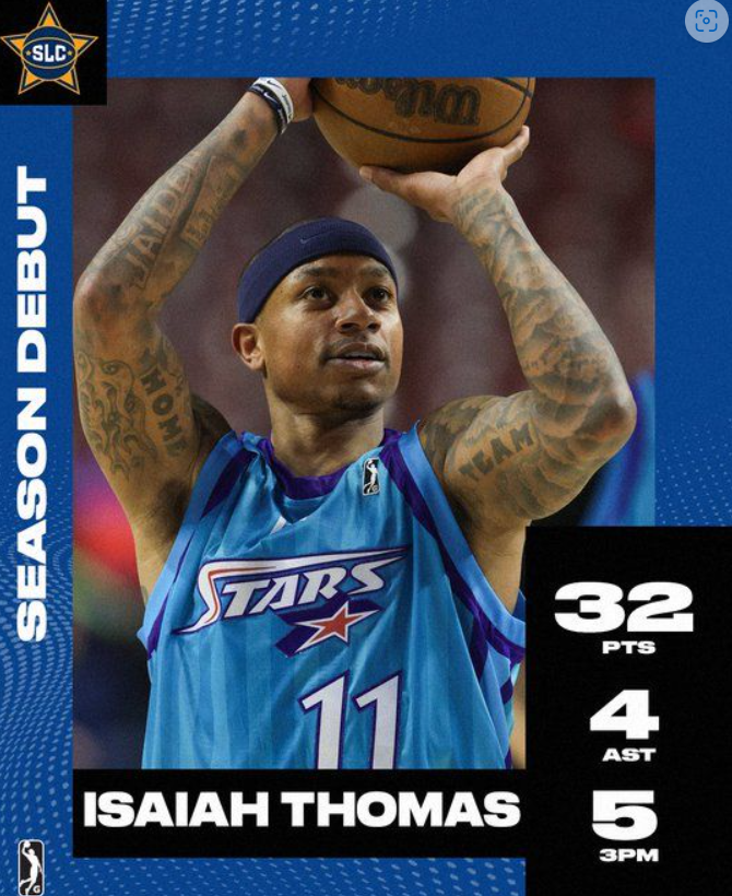 小托马斯32分4助攻5三分!