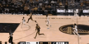 原创打的就是精锐库里抖肩高尔夫庆祝动作上线终结雄鹿6连胜