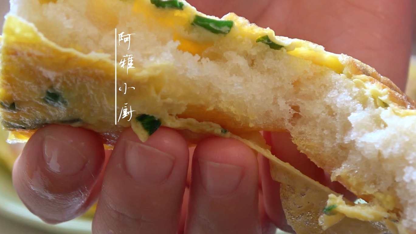 不用面板擀面杖,手不沾面解决全家早餐_阿雅_小厨_快手