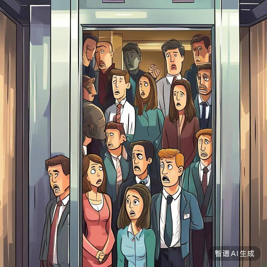 电梯的容量有限,只能容纳十五人,然而每个人都急切地需要到达目的地
