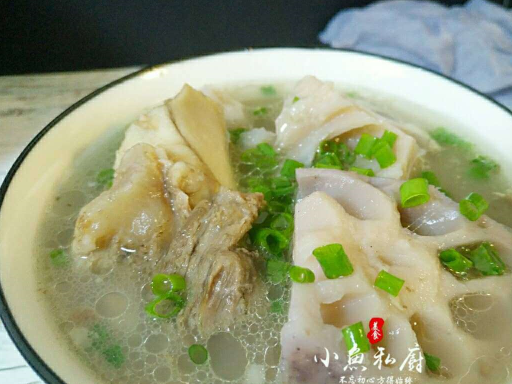 春天这汤孩子要常喝,鲜甜又补钙,好喝更营养,简单易学_莲藕_筒子_骨头