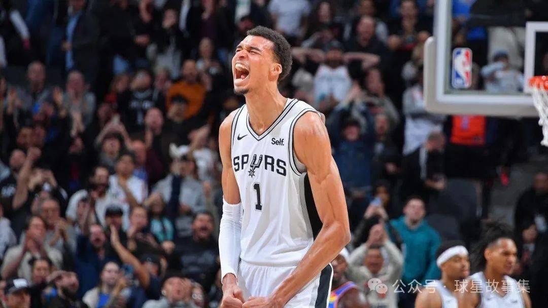 原创超越同龄詹姆斯19岁文班屡破nba记录但马刺离起飞还差这一步