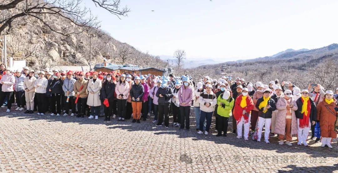 领航中韩体育助力泰山区举办庆三八国际妇女节徒步登山比赛
