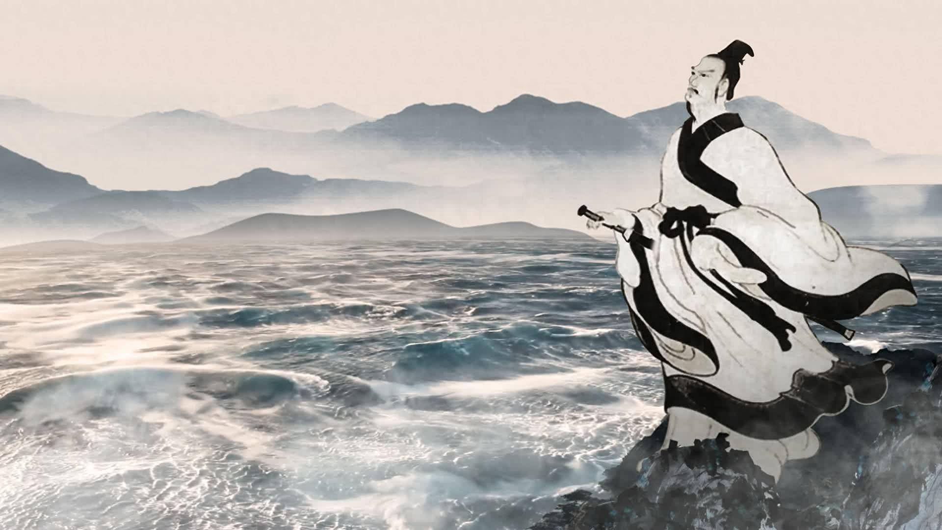 屈原生于楚国一个贵族家庭,他才华横溢,早年便受到楚怀王的赏识.