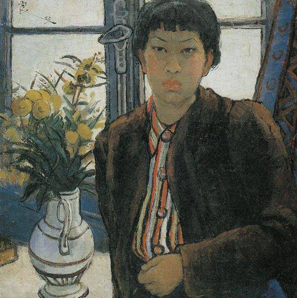 潘玉良画作1959年,潘赞化去世,潘玉良得知这个消息后痛失所爱.