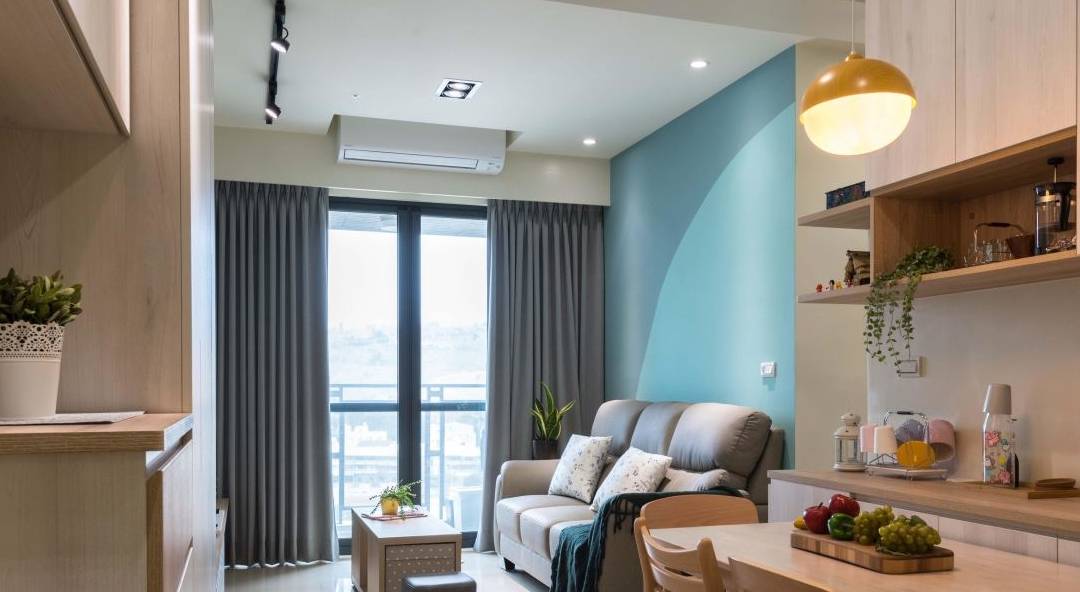 原创小户型公寓装修案例丨小空间多人口注重收纳的北欧风居家