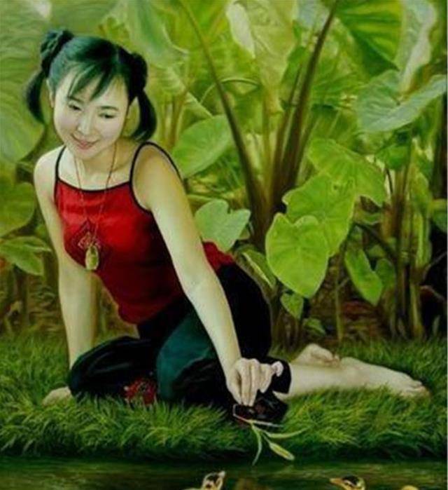 原创他为女儿画人体油画声称7位数都不卖网友骂可耻专家却很敬佩