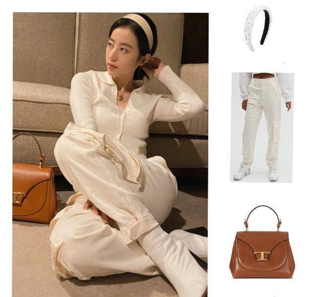 原创周雨彤真会穿基础款也能秀出好身材和时尚感简单易学照着穿