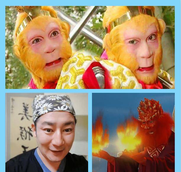 原创这也有遗传基因细数西游记续集中一人分饰多角的演员们