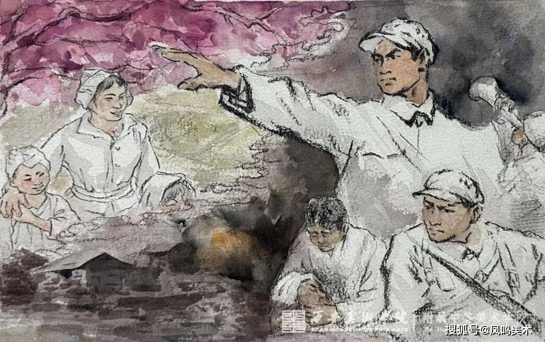 美院附中集训班:西美附中"图文表达与转换"课程优秀作业欣赏_林治远