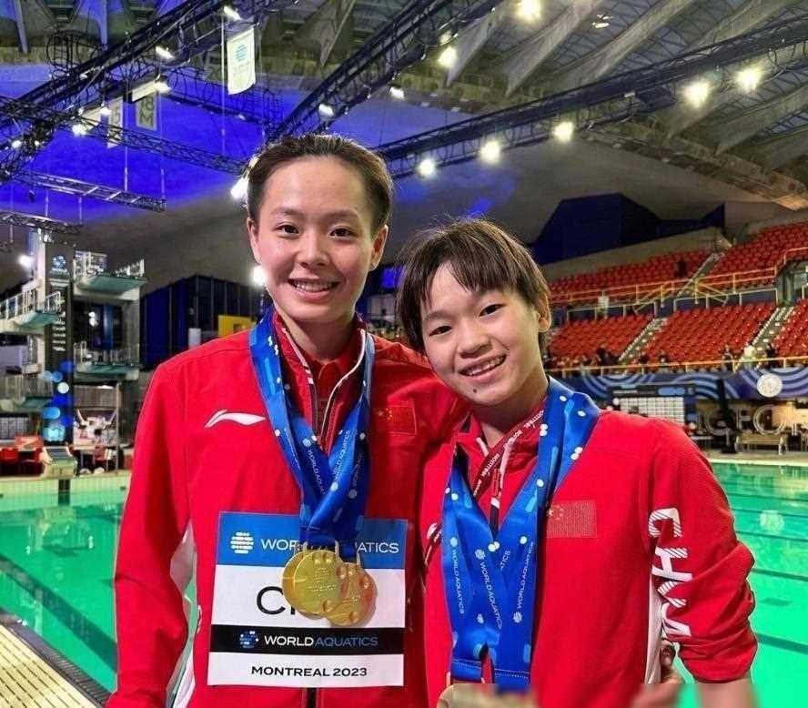 25岁全红婵师姐统治力强,网友:巴黎奥运或创_跳水_陈艺文_世界杯