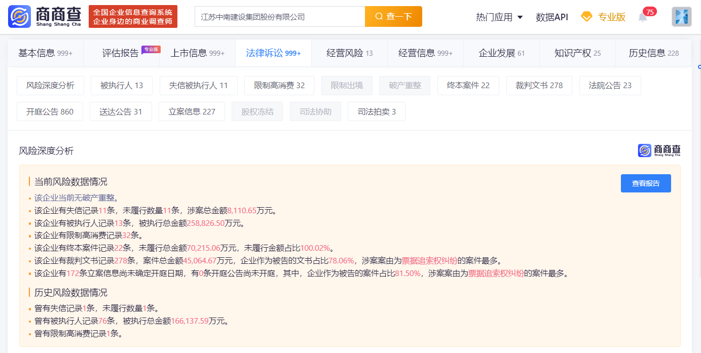 欠了2560亿的中南建设还能翻身吗?_陈锦石_债务_高达