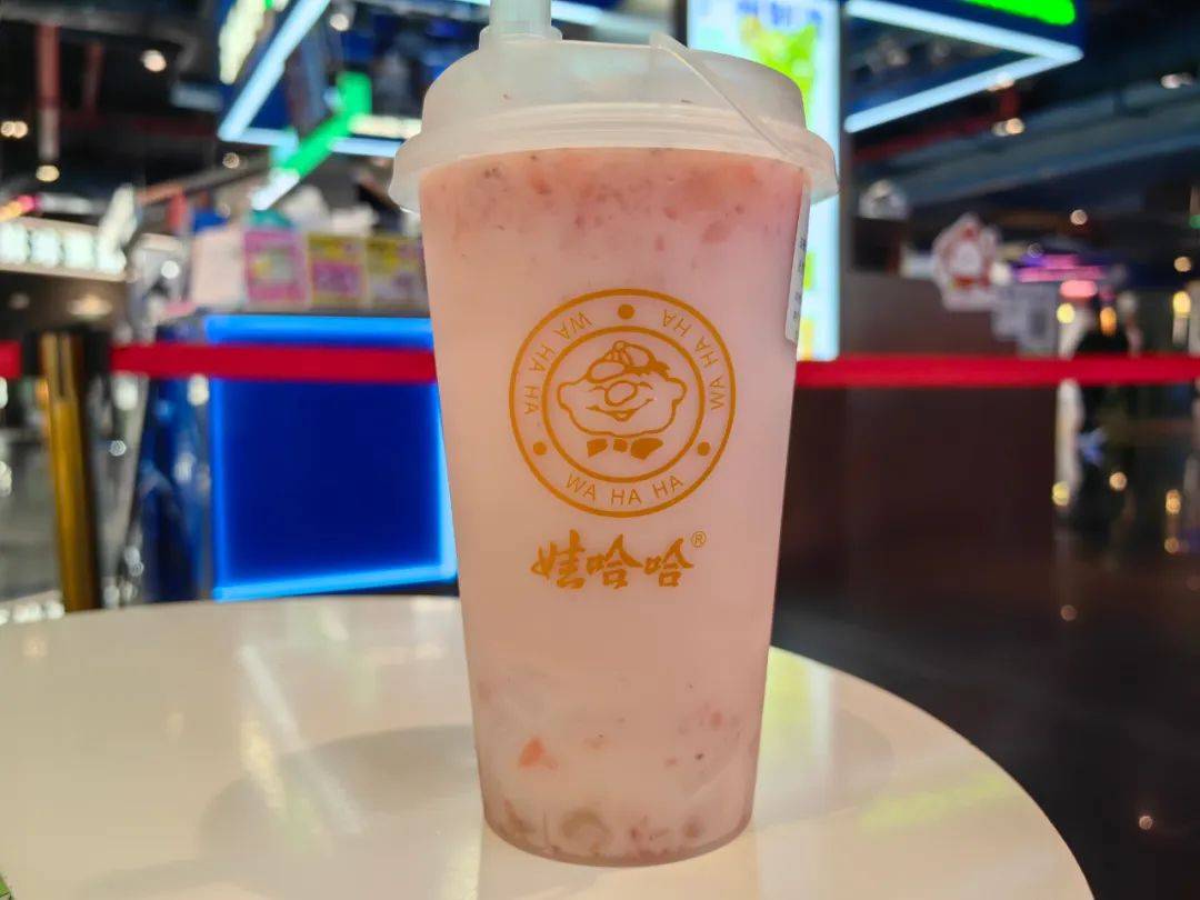 实探娃哈哈奶茶店:生意红火,登美食热门榜第一_广州_网友_天河