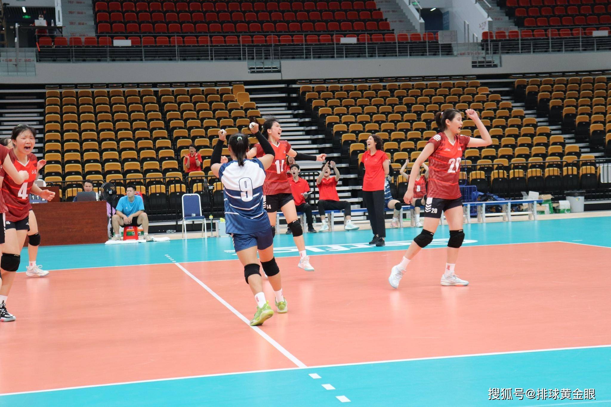 u17山东女排好苗子扎堆!