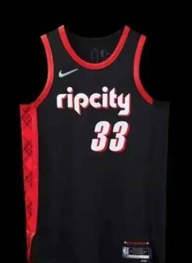 撕裂之城-波特兰开拓者队城市版球衣鉴赏