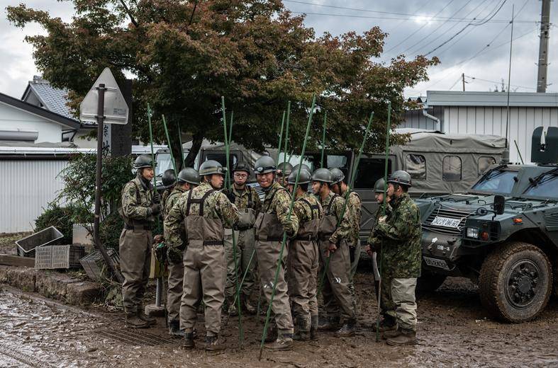 原创一场台风暴露了日本自卫队的真正军力