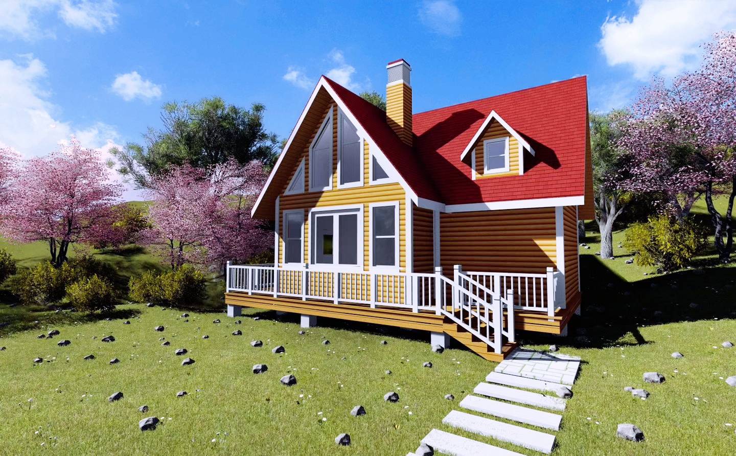 南宁木屋小院 每套占地200平米