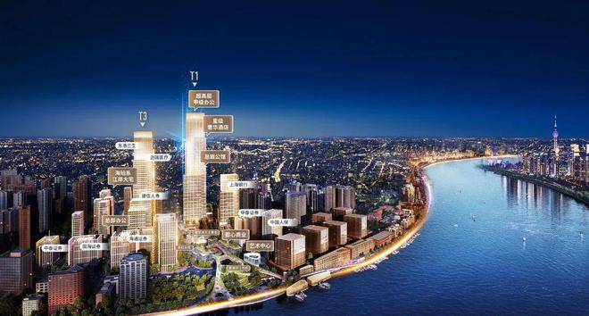 上海黄浦董家渡绿地外滩中心外滩天幕1715精装江景大宅