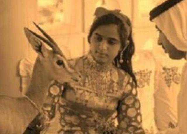 很多人直到看了谢赫娜王妃少女照之后,才真正知道她有多美.