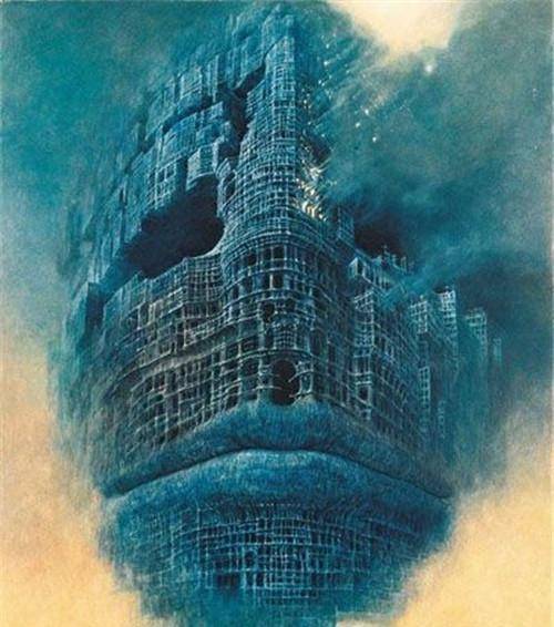 用贝克辛斯基自己的话说,这些场景就是他昏迷时灵魂在地狱看到的景象.