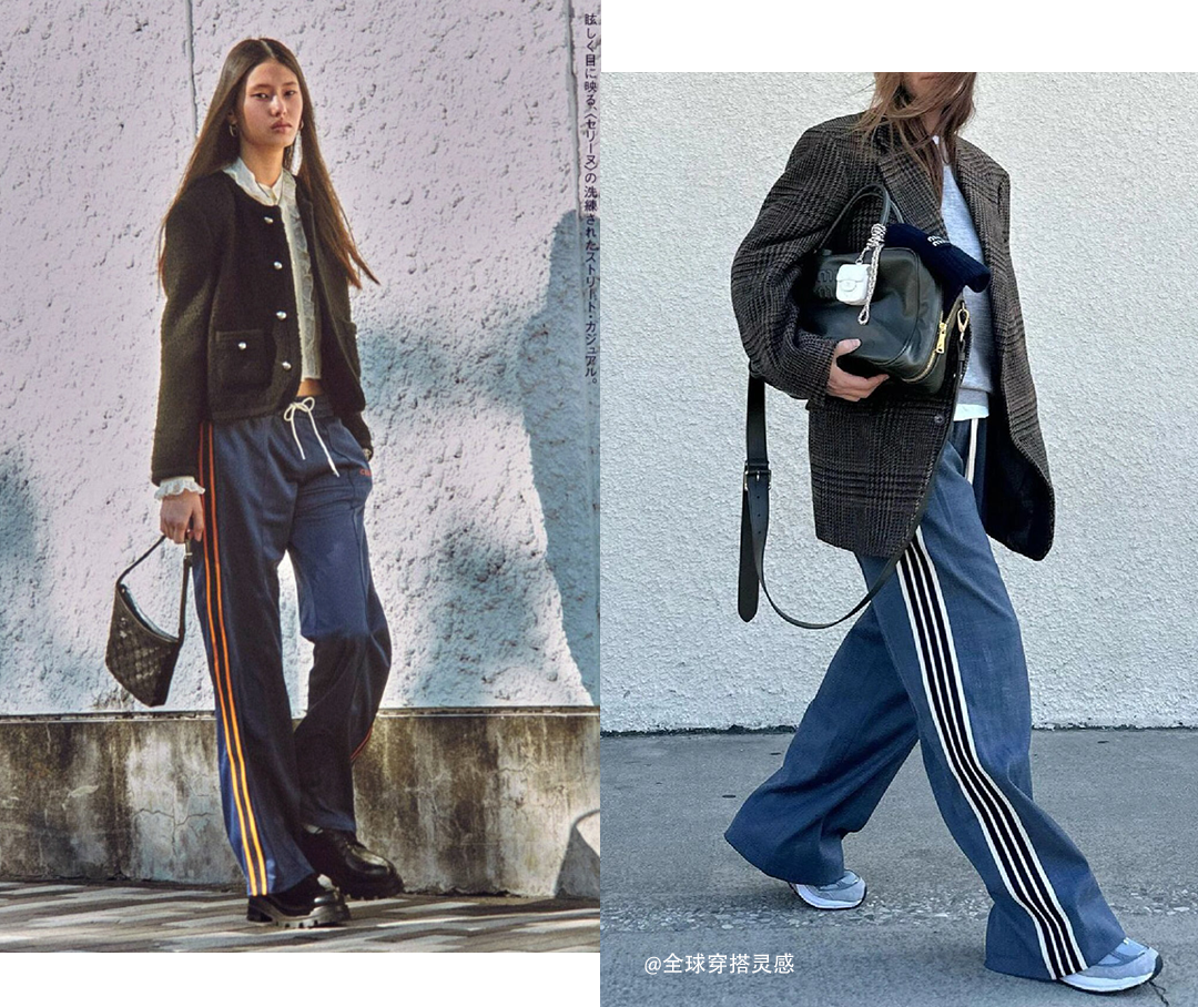 叠穿很有巧思让人感受到雌雄同体的魅力天气再升温的话,校服短裤必不