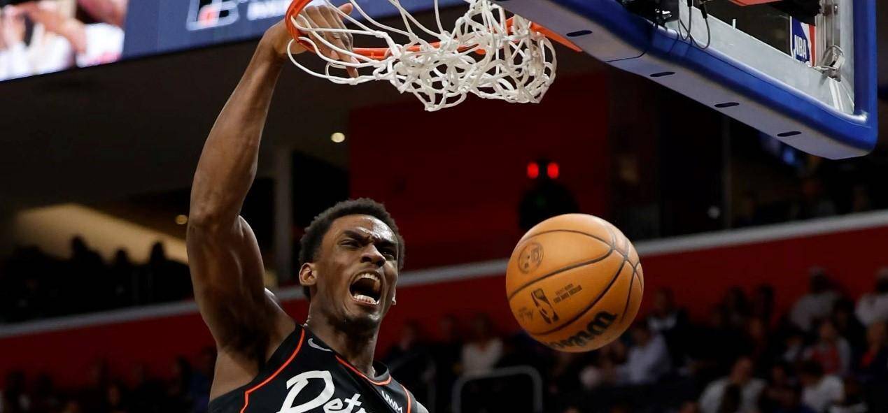 原创nba第一人22年13号秀30分钟轰2020活塞终于摆脱垫底困境